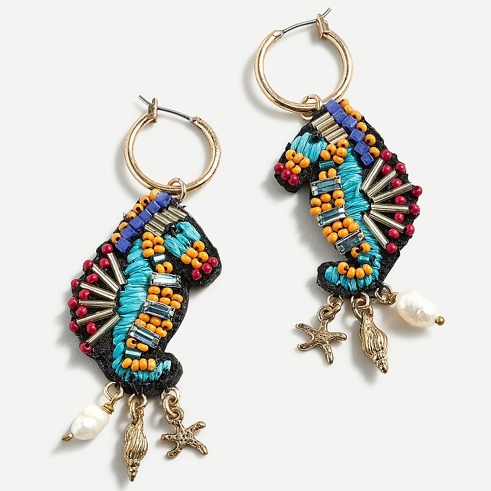 Colorful Seahorse Earrings